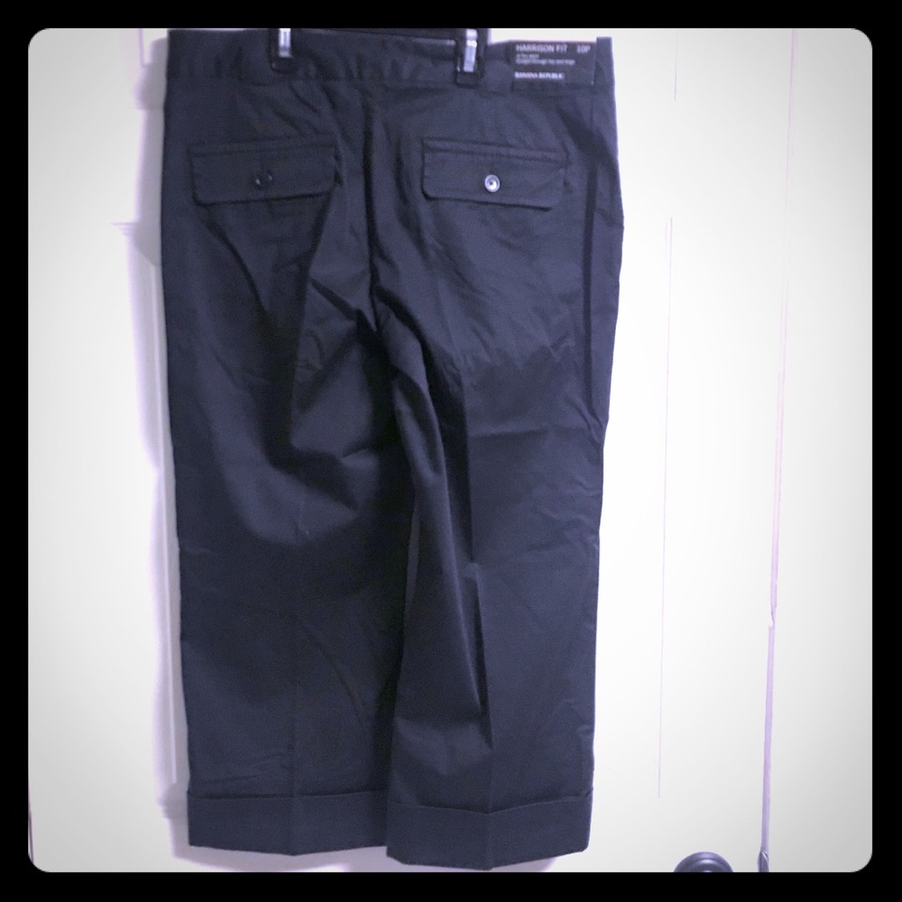 **NWT** Banana Republic Harrison Fit capris 10P